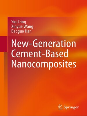 cover image of New-Generation Cement-Based Nanocomposites